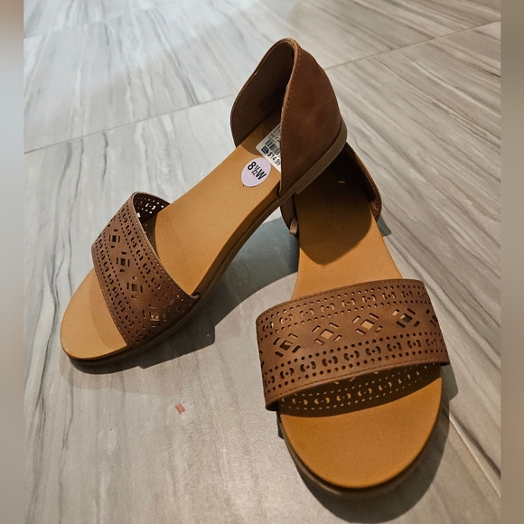 Brown sandals size 8.5 wide ww - Picture 1 of 1